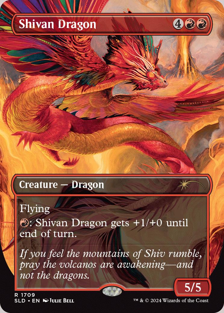 Shivan Dragon full art
